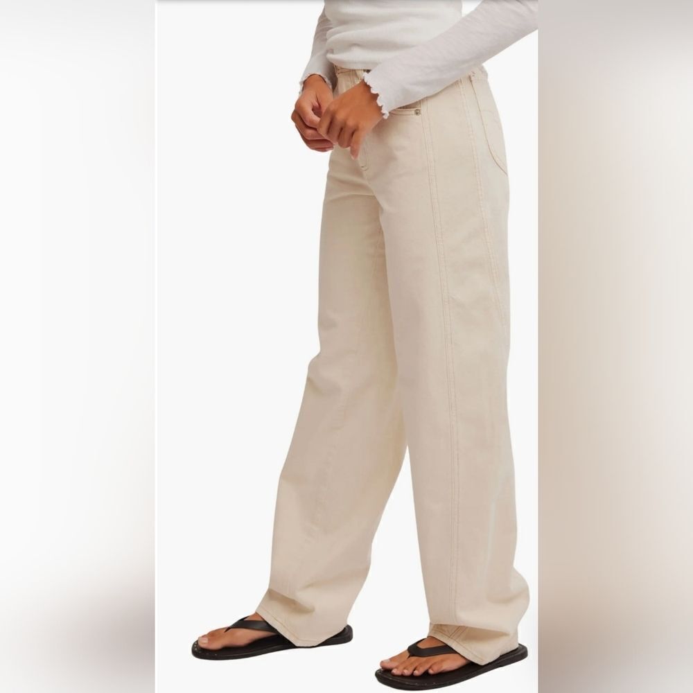 We The Free Aster Seamed Relaxed Straight Leg Jeans Size 29 - Picture 6 of 14